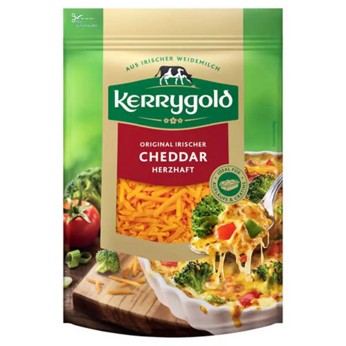 Bild 1 von KERRYGOLD Reibekäse 150 g, Cheddar herzhaft