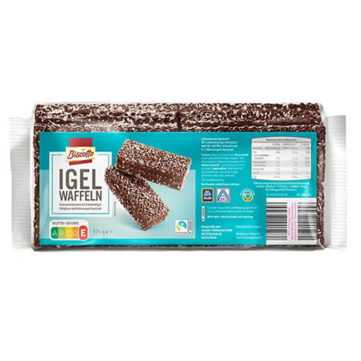 Bild 1 von BISCOTTO Igel Waffeln 175 g