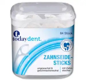 TODAY DENT Zahnseidesticks Box