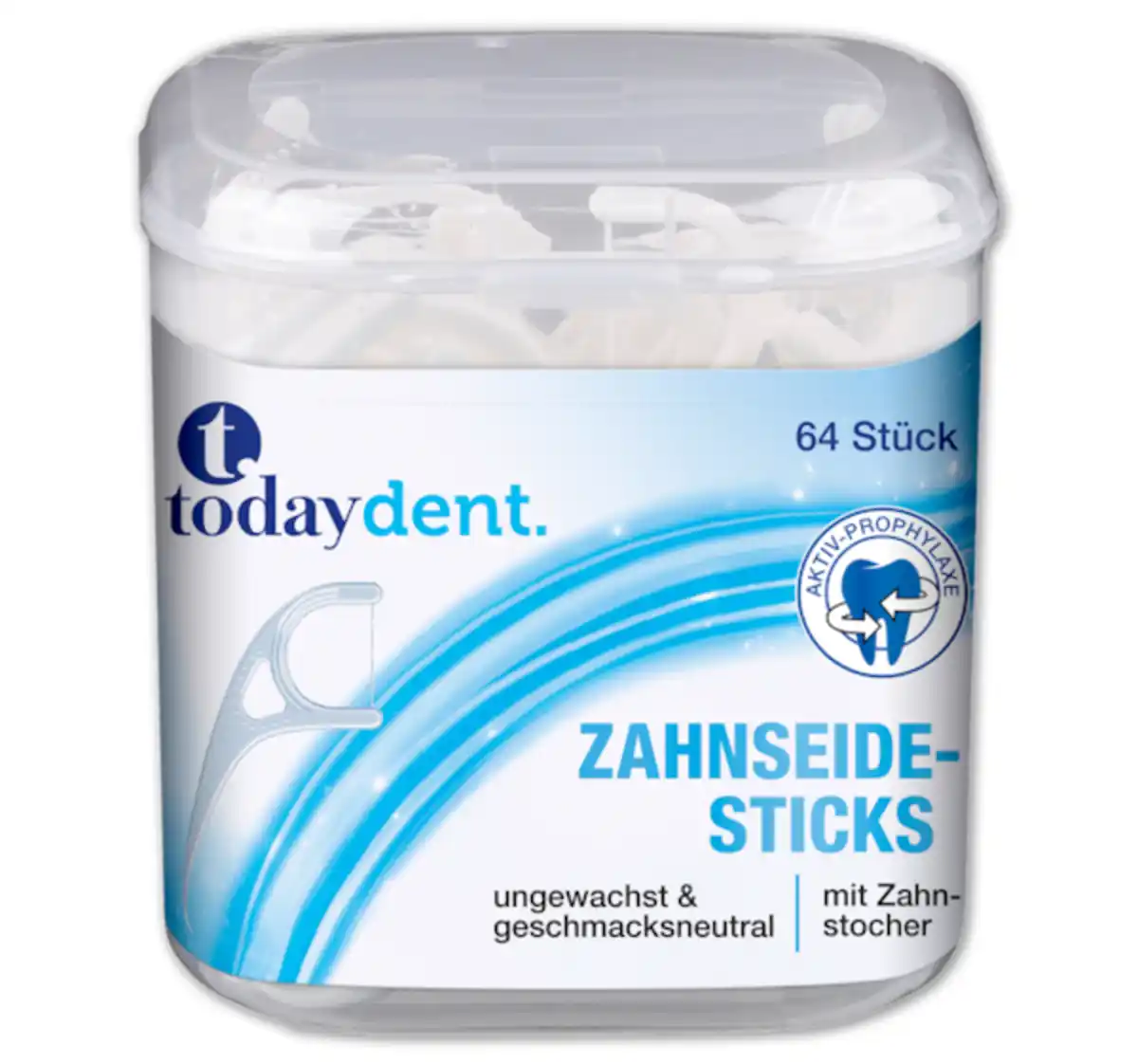 Bild 1 von TODAY DENT Zahnseidesticks Box