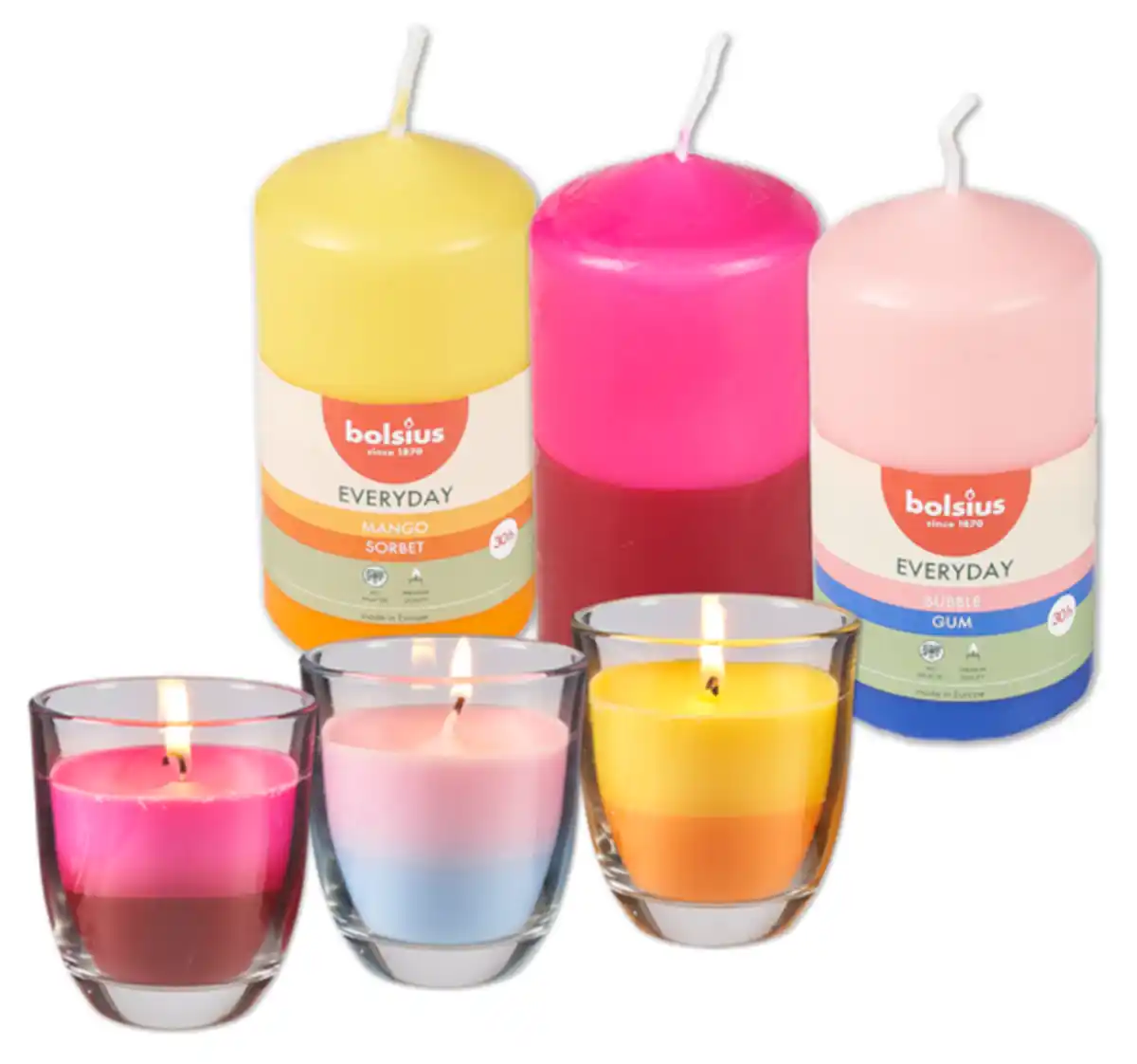 Bild 1 von BOLSIUS AROMATIC Bi-Color-Kerze EVERYDAY*