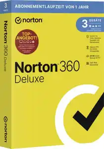 Symantec NORTON 360 DELUXE 25GB GE 1 USER 3 DEVICE 12MO EP ATTACH Att