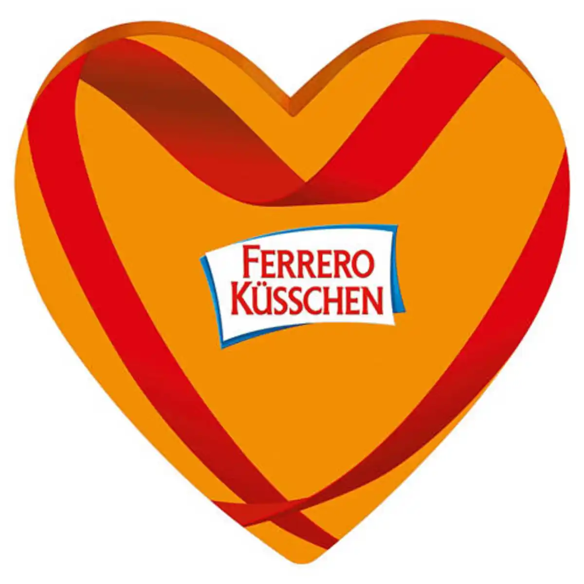 Bild 1 von FERRERO Pralinen in Herzpackung 124 g, Küsschen