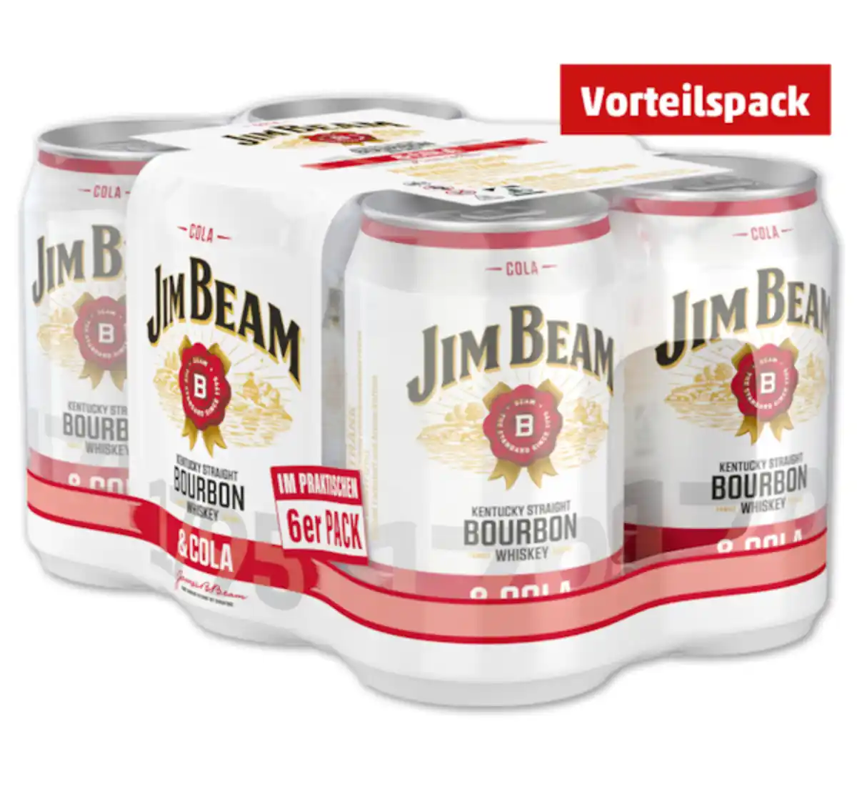 Bild 1 von JIM BEAM Whiskey & Cola Mischgetränk*