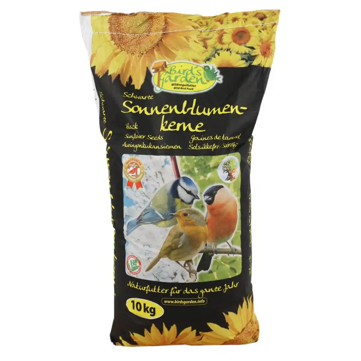 Bild 1 von Bird's Garden Sonnenblumenkerne Schwarz 10kg