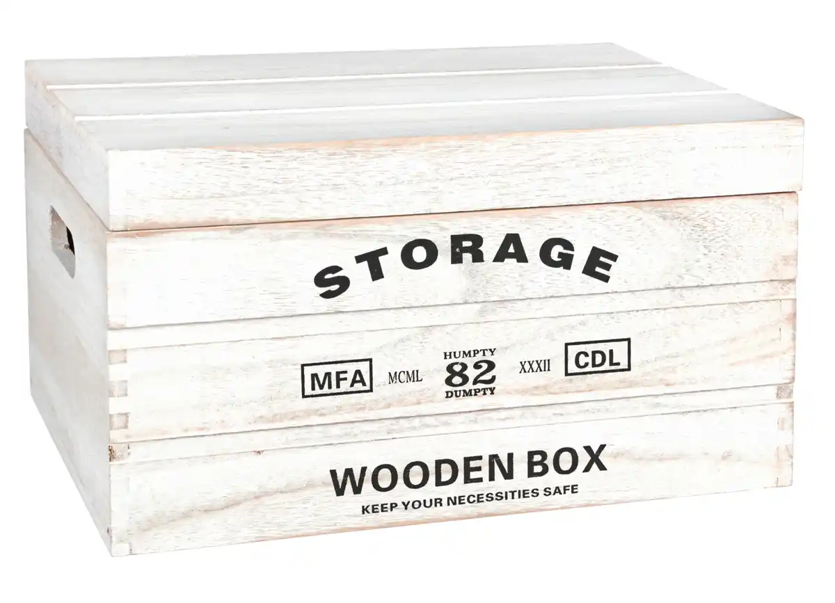 Bild 1 von Holz Deko-Kisten mit Deckel