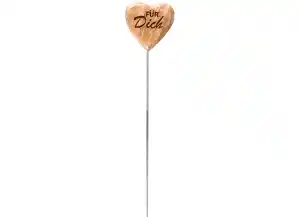 Herzstecker mit Gravur