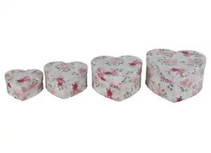 Dekobox 'Herz' stabiler Karton