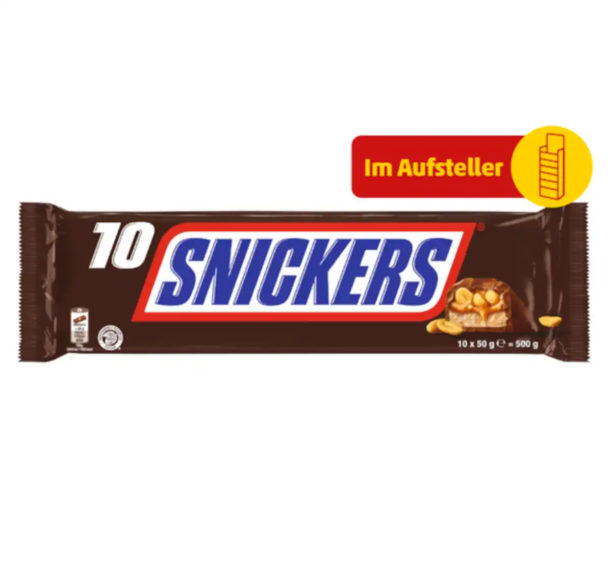 Bild 1 von SNICKERS oder TWIX Schokoriegel*