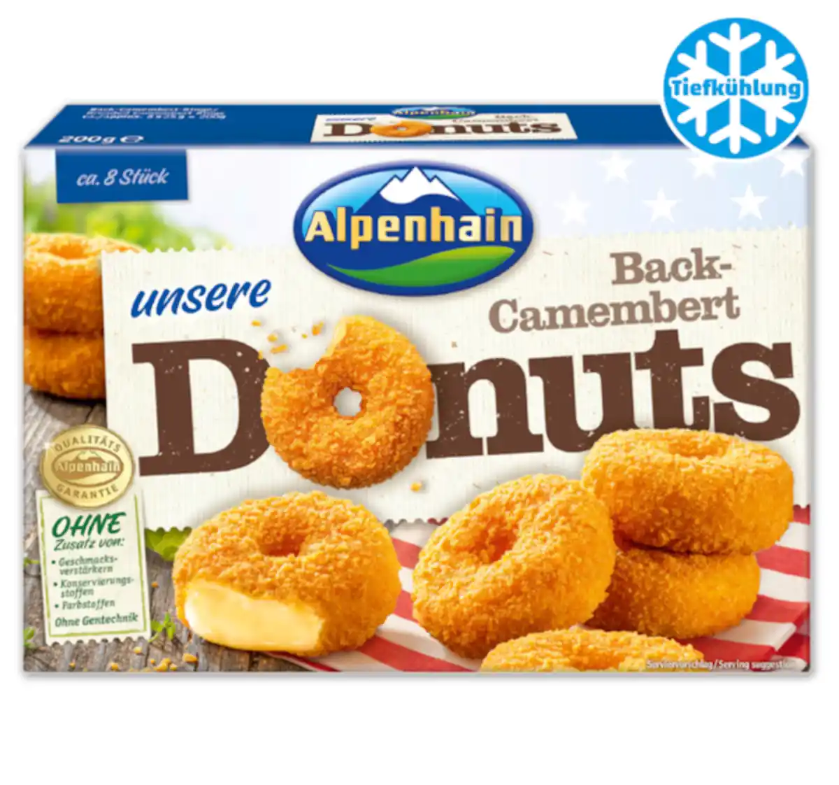 Bild 1 von ALPENHAIN Back-Camembert Donuts*