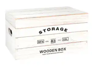 Holz Deko-Kisten mit Deckel