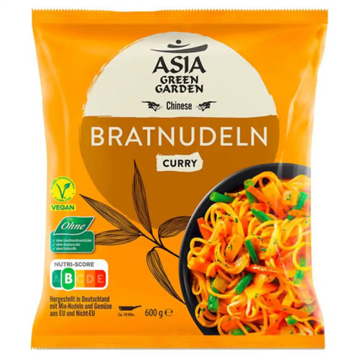 Bild 1 von ASIA GREEN GARDEN Bratnudeln 600 g, Curry