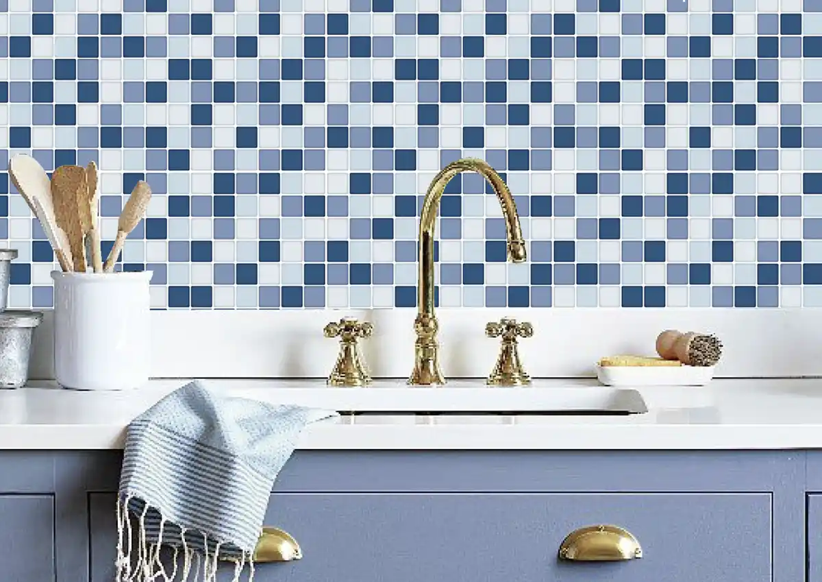 Bild 1 von Fliesensticker Mosaik-Optik