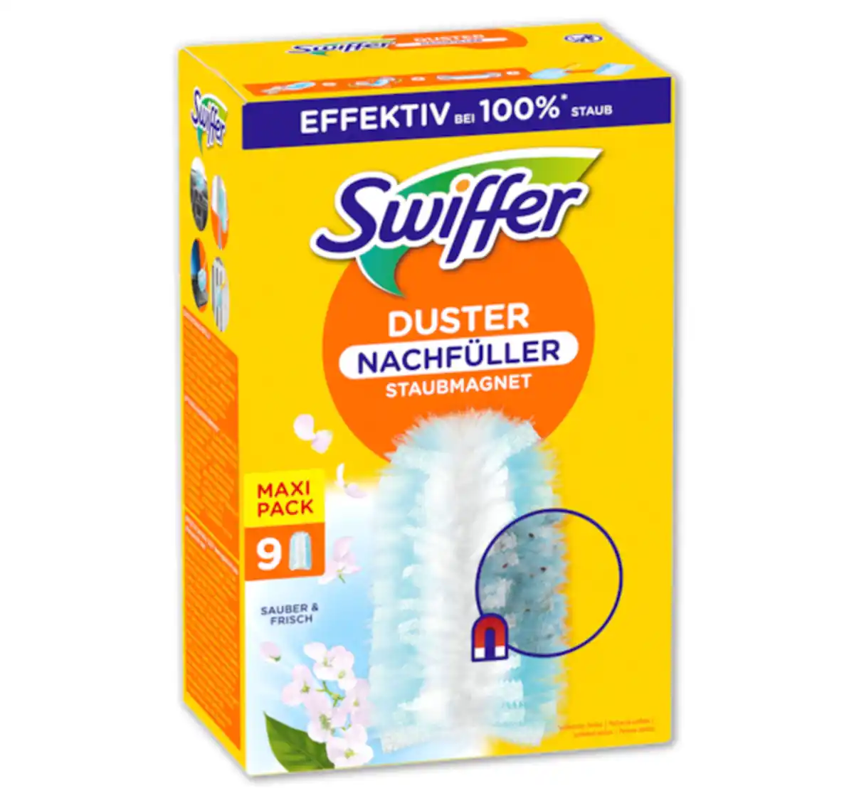 Bild 1 von SWIFFER Staubmagnet-Ersatzwischtücher CLEAN & FRESH*