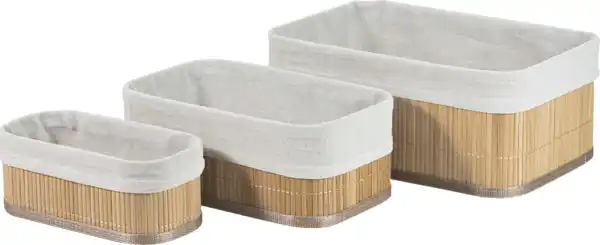 Bild 2 von IDEENWELT Aufbewahrungskörbe 3er-Set