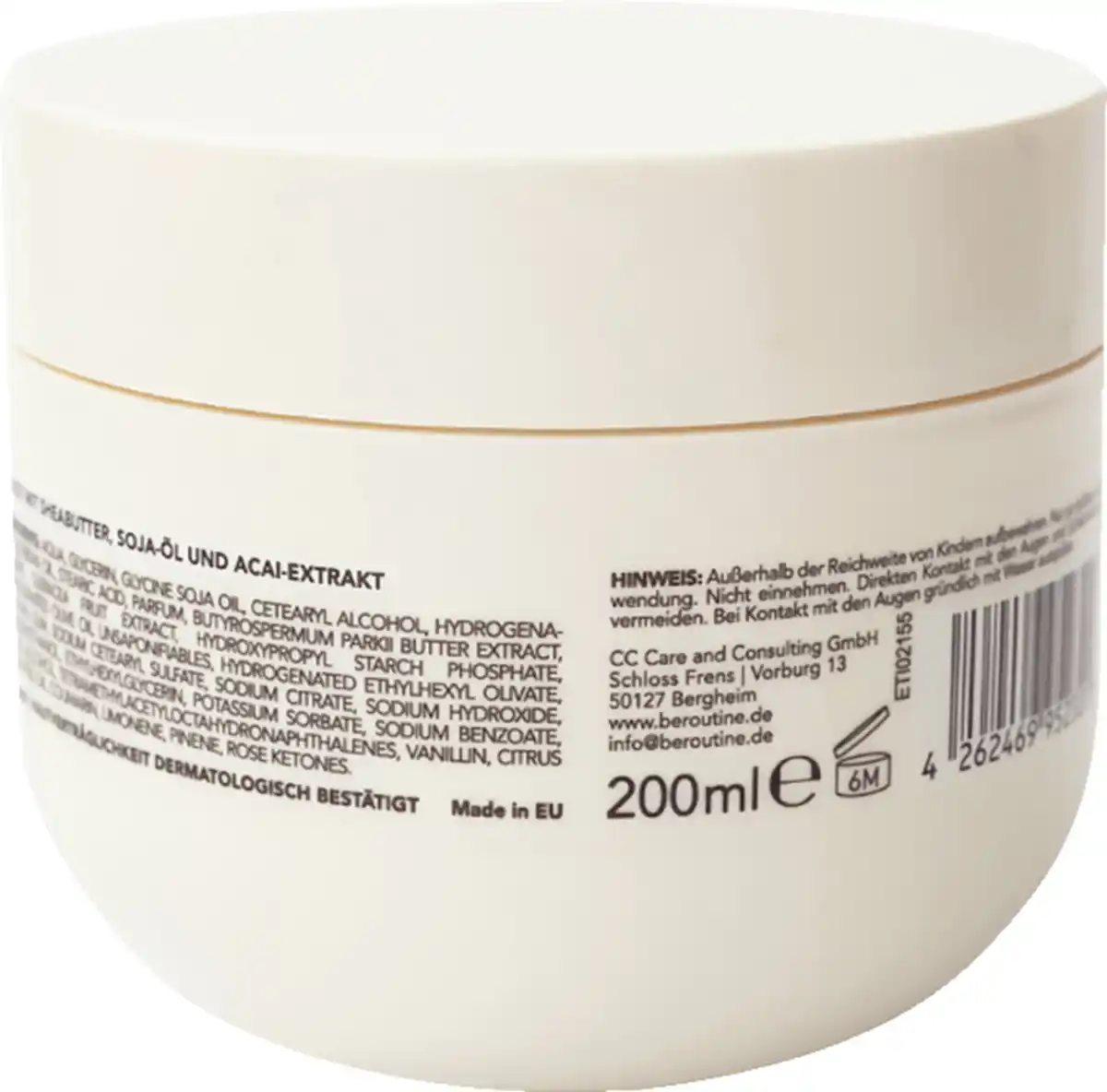 Bild 2 von beroutine Body Creme Vanilla Dream, 200 ml