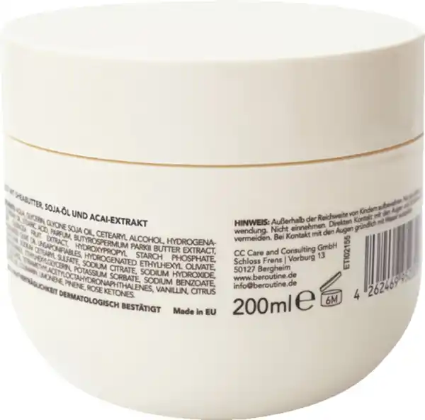 Bild 2 von beroutine Body Creme Vanilla Dream, 200 ml