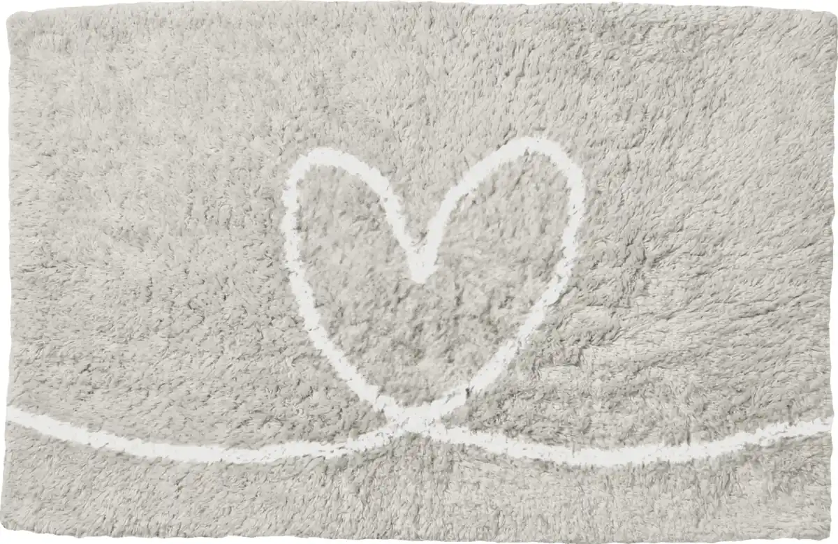 Bild 1 von IDEENWELT Badteppich 50x80cm grau