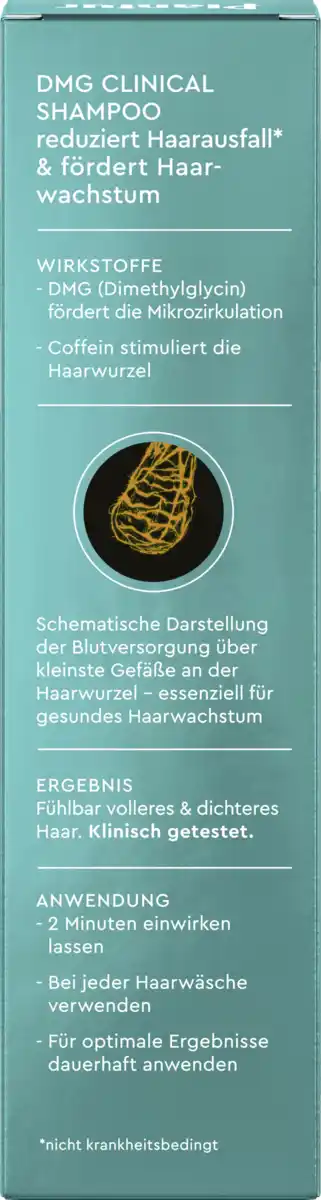Bild 1 von Dr. Wolff Plantur DMG Clinical Shampoo, 250 ml