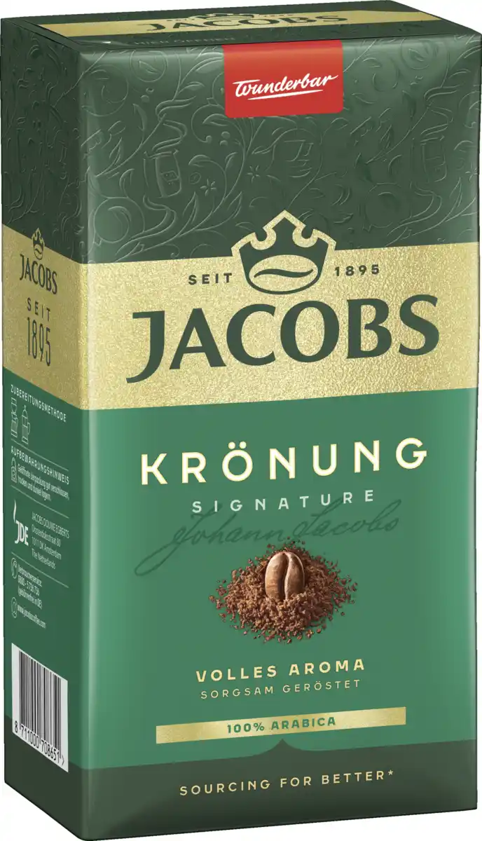 Bild 2 von Jacobs Kaffee Krönung Klassisch gemahlen, 500 g