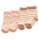 Bild 1 von LILY & DAN Baby Söckchen, 2er-Pack, beige, 15/18