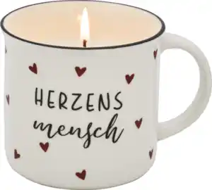 IDEENWELT Kerzentasse Herzensmensch