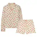 Bild 1 von UP2FASHION WOMEN Damen Pyjama, weiß, S 36/38