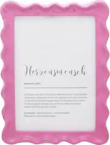 IDEENWELT Bilderrahmen Herzensmensch