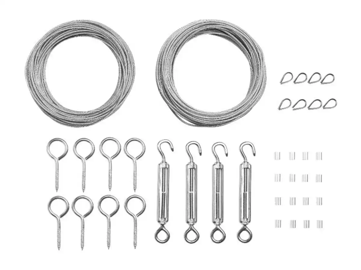 Bild 1 von PARKSIDE® Rankhilfe Edelstahl 30m / 15m Set 2tlg. (15m Set 2tlg.)""