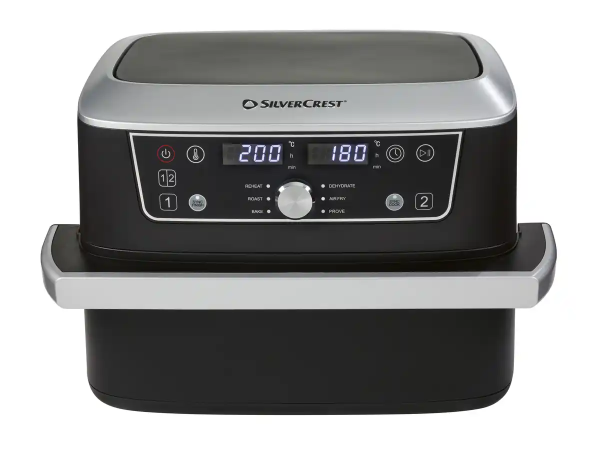 Bild 3 von SILVERCREST® Ultrazone Airfryer »SHFDA 2600 A1«, 2x 5,5 l