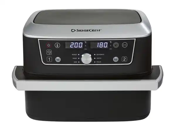 Bild 3 von SILVERCREST® Ultrazone Airfryer »SHFDA 2600 A1«, 2x 5,5 l