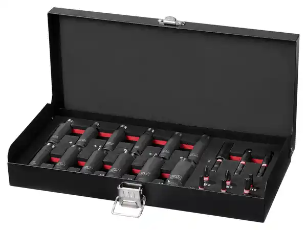Bild 4 von PARKSIDE PERFORMANCE® Schlag-Steckschlüssel- und Bit-Satz, 21-teilig