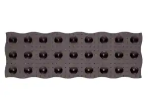 GARANTIA MAXI-Beetplatte 70 x 24 cm Gartenzubehör braun