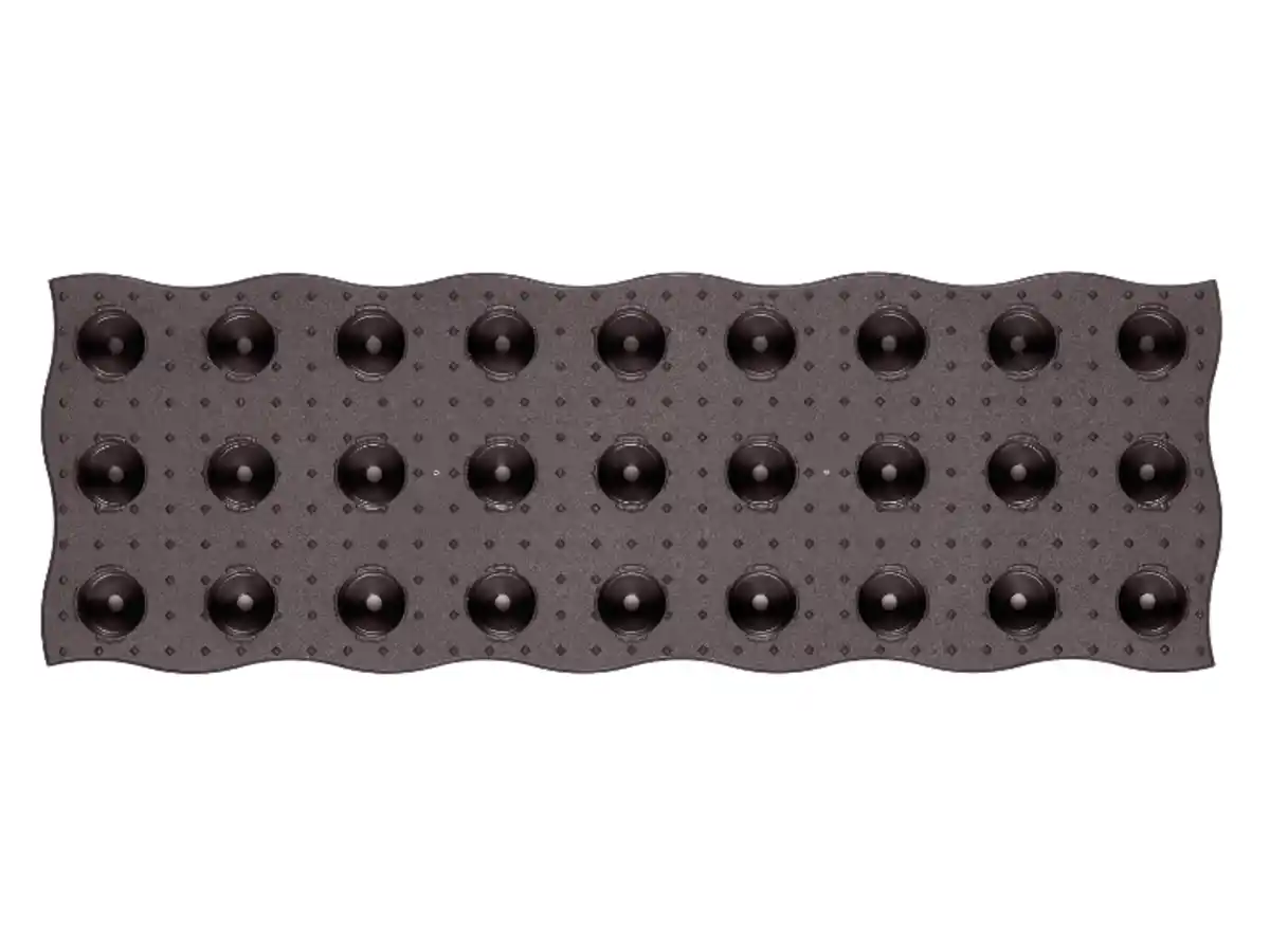 Bild 1 von GARANTIA MAXI-Beetplatte 70 x 24 cm Gartenzubehör braun