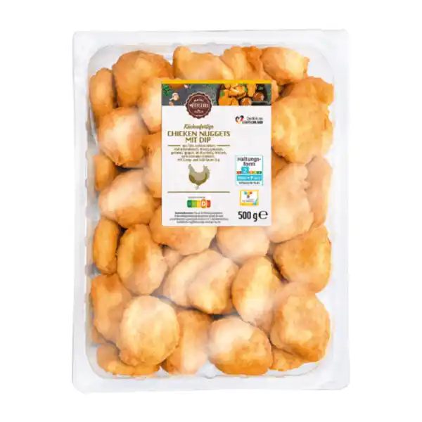 Bild 2 von MEINE METZGEREI Chicken-Nuggets 500g