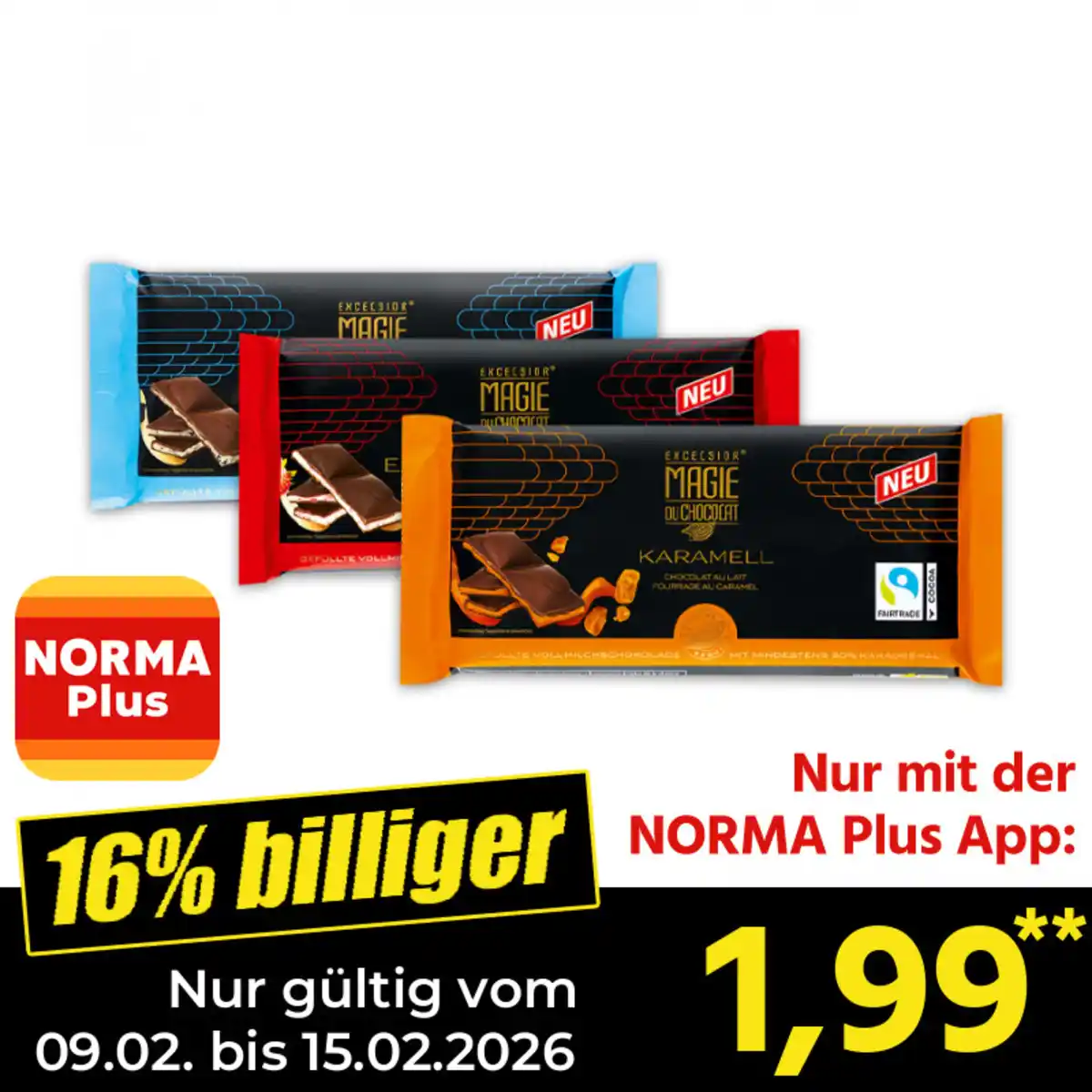 Bild 1 von Excelsior Magie Du Chocolat Gefüllte Tafelschokolade