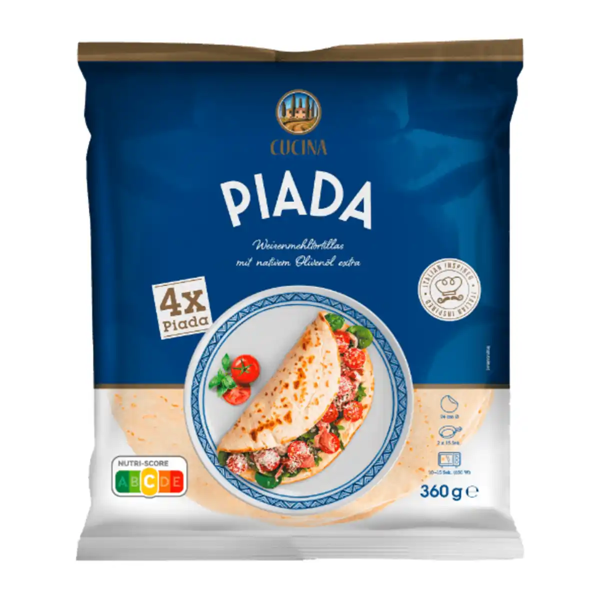 Bild 1 von CUCINA Piada 360g