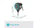 Bild 2 von Gardena Garten-Schlauchbox »RollUp M«, 20 m Schlauch, um 360° schwenkbar, grau/türkis