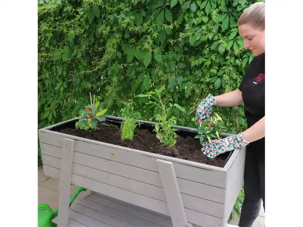 Bild 3 von HABAU Hochbeet »Alina«, 115 x 45 x 89,5 cm, grau