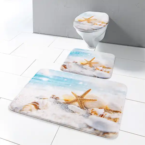 Bild 2 von Santosini Weichschaum-Badematten-Set 3-tlg.