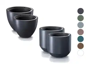 Prosperplast Blumentopf »Heos«, mit glatter Oberfläche