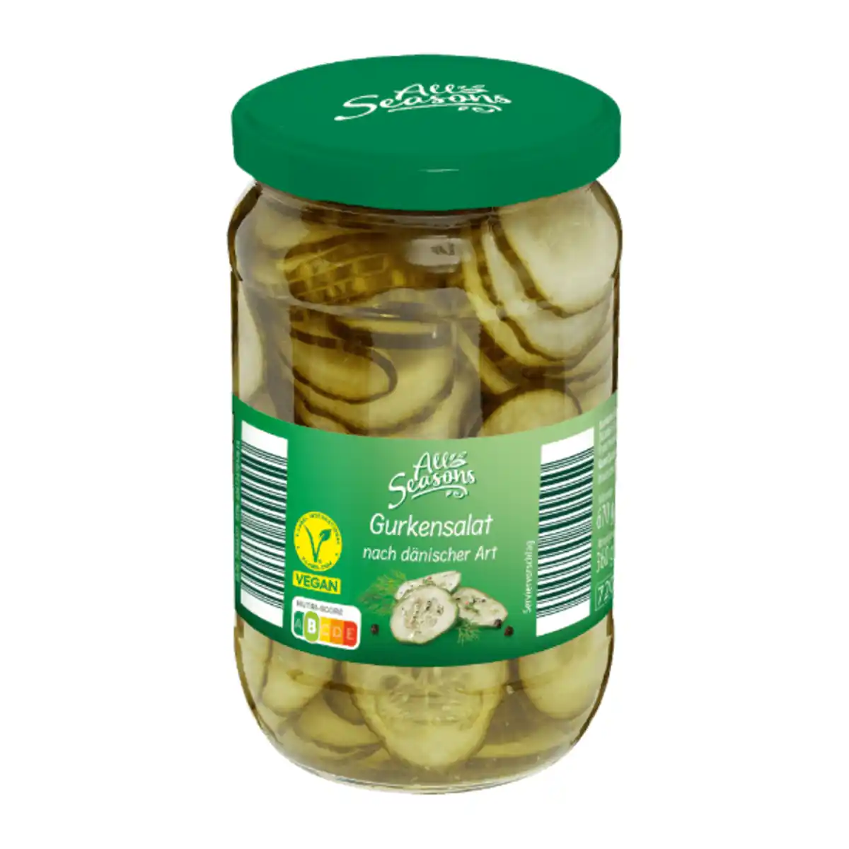 Bild 1 von ALL SEASONS Gurkensalat 720ml