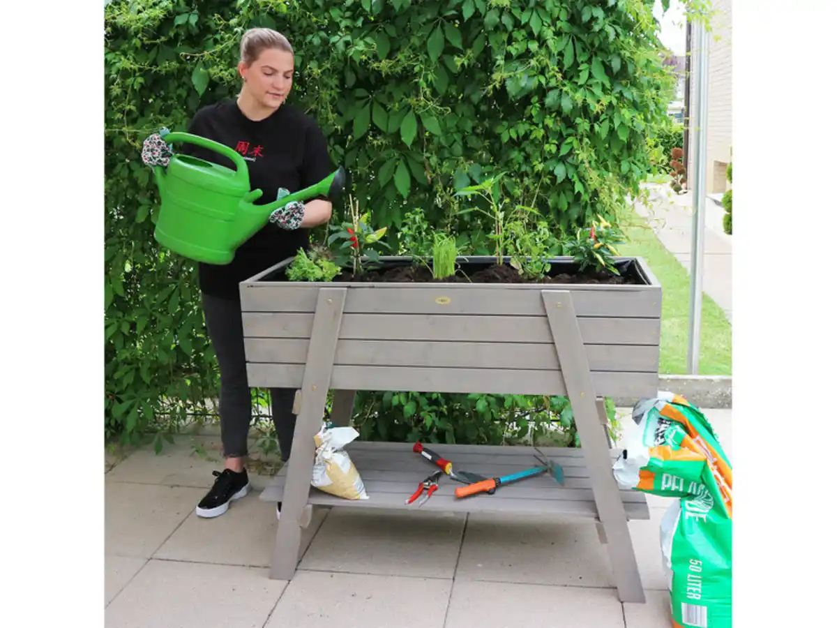 Bild 2 von HABAU Hochbeet »Alina«, 115 x 45 x 89,5 cm, grau