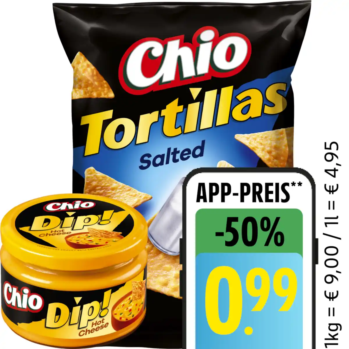 Bild 1 von Chio Tortillas oder Dip!
