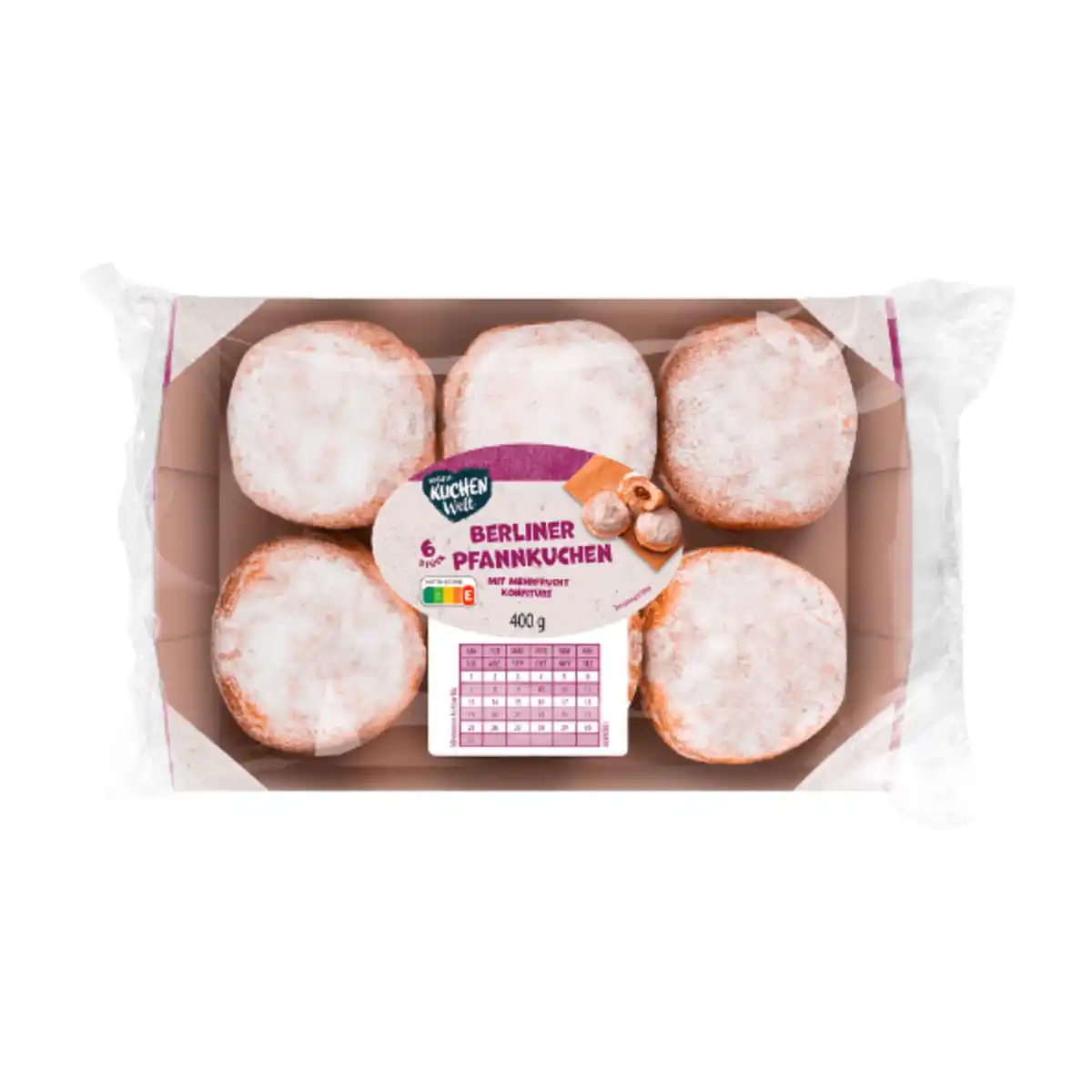 Bild 1 von MEINE KUCHENWELT Berliner / Pfannkuchen 400g