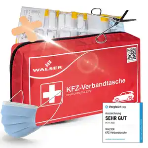 Walser KFZ Verbandstasche DIN 13164:2022