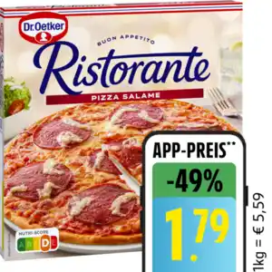 Dr. Oetker Ristorante Pizza, Piccola oder Bistro Flammkuchen