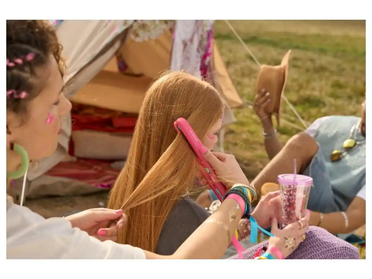 Bild 2 von SILVERCREST® PERSONAL CARE Glätteisen Akku SGEA 3.6 A1 /SOGEA 3.6 A1 (rosa)