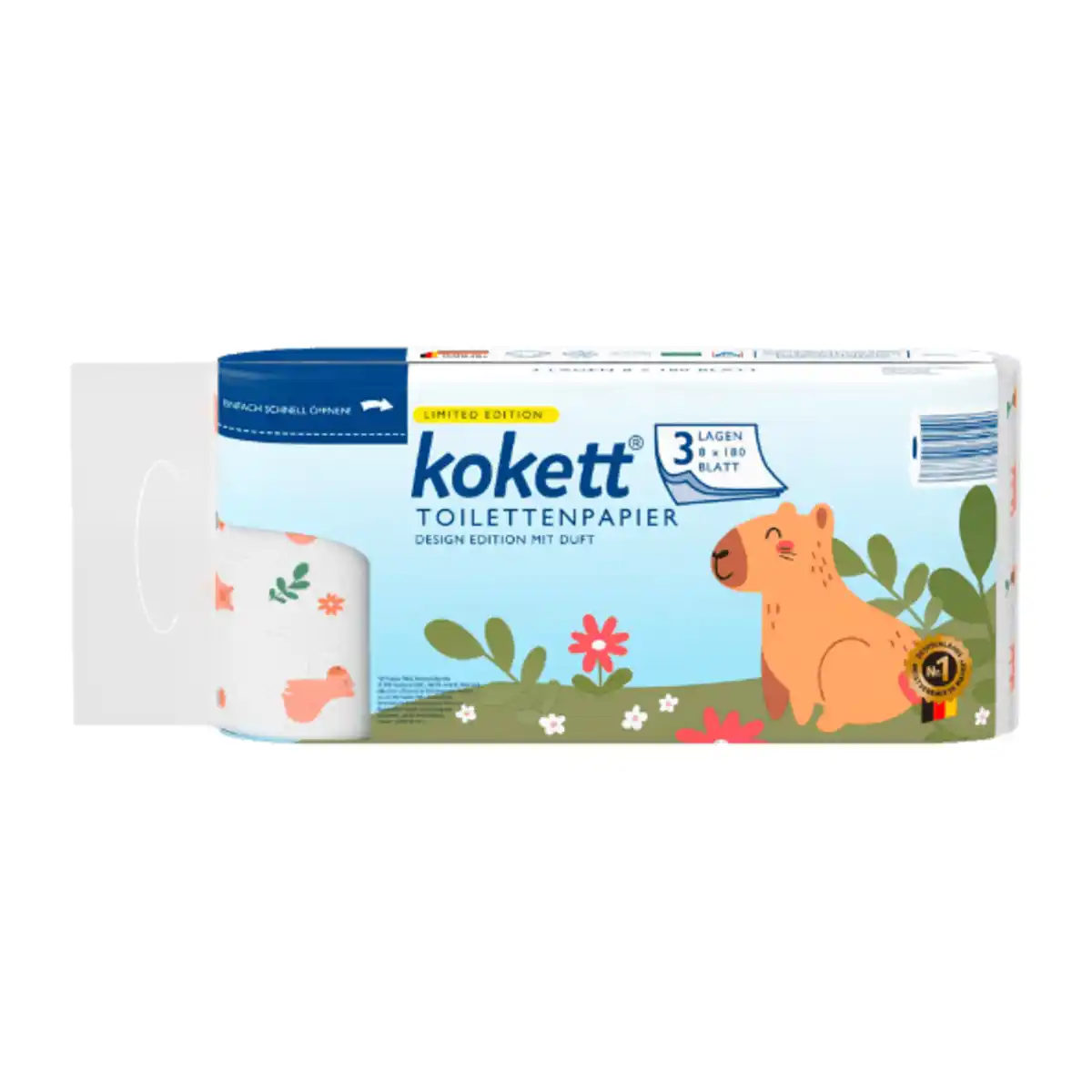 Bild 1 von KOKETT Toilettenpapier 180Blatt