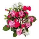 Bild 3 von Rosen-Nelken-Strauß
